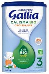 Laboratoire Calisma Croissance Bio Des 12 Mois - Boîte 800 g