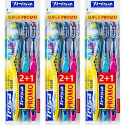 Brosse à dents souple à tête flexible
