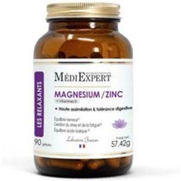 Magnésium Zinc 90caps