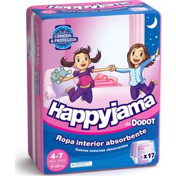 Happyjama couche bébé fille T-7 17 pcs