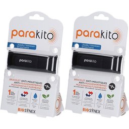 ParaKito Bracelet Anti-Muggen Volwassenen Zwart