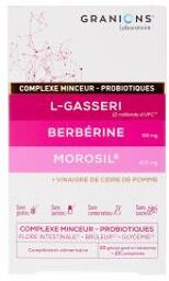 Complexe Minceur 20 Gélules Gastro Résistantes + 20 Comprimés - Boîte 20 Gélules + 20 Comprimés