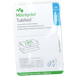 Tubifast® avec la Technologie 2-Way Stretch 7,5 cm x 1 m Bleu