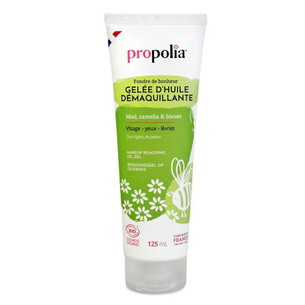 Bio Gelée d'huile démaquillante Visage, Yeux & Lèvres - 125ml