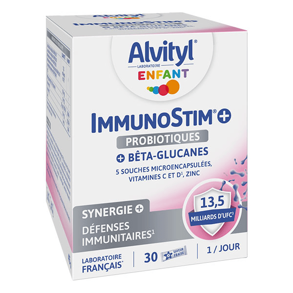 ImmunoStim+ Probiotiques Défenses immunitaires dès 3 ans 30 sachets
