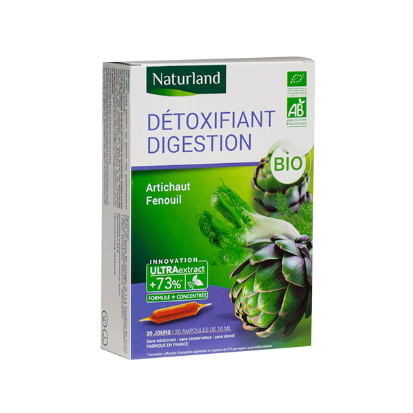 Détoxifiant Digestion Bio 20 ampoules