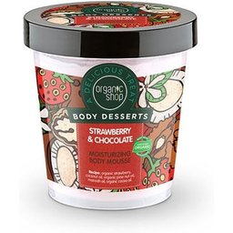 Mousse corporelle hydratante à la fraise et au chocolat 450ml