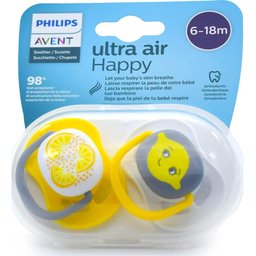 Chupete Ultra Air 6-18M 2uts