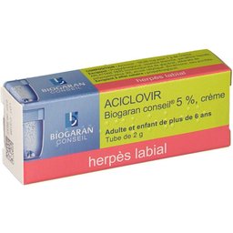 Biogaran Conseil Aciclovir 5% crème