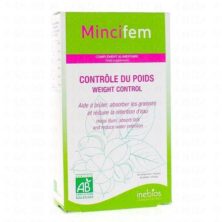 Mincifem contrôle du poids bio x60 comprimés