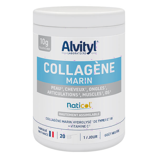 Collagène Marin hydrolisé de Type 1 et 3 - 210 gr