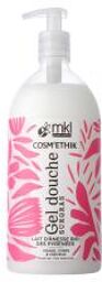 Ethik Gel Douche Lait d'Ânesse du Gers 1 Litre - Flacon-Pompe 1000 ml