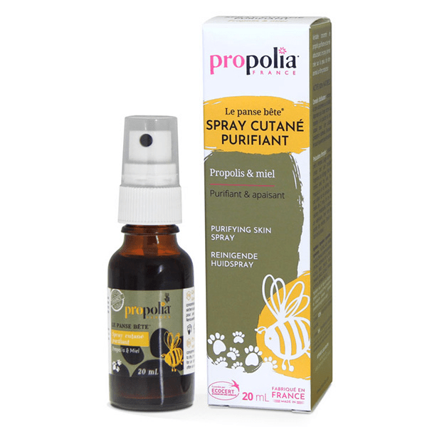 Animaux Le Panse Bête Spray Cutané Purifiant Propolis & Miel 20ml