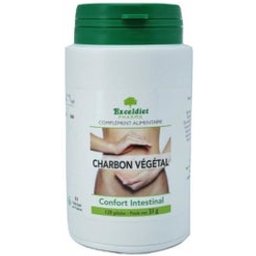 Charbon Végétal Confort intestinal 120 Gélules