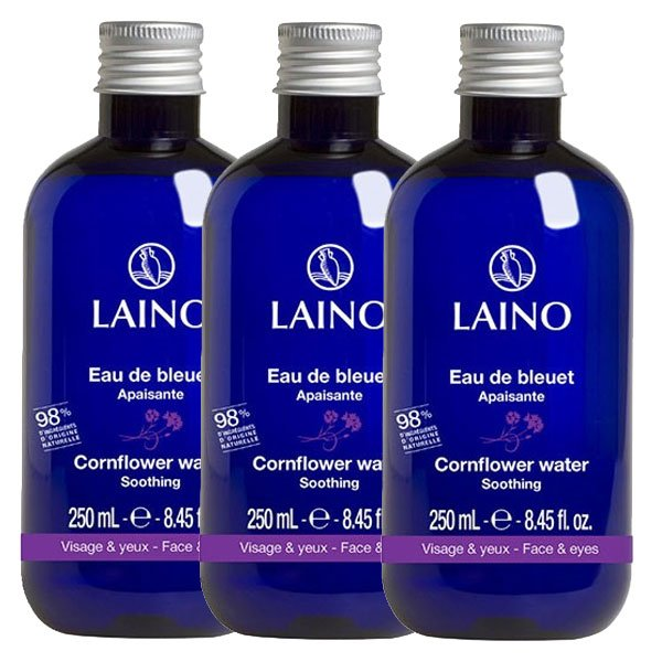 Eau de Bleuet Apaisante Lot de 3 x 250ml