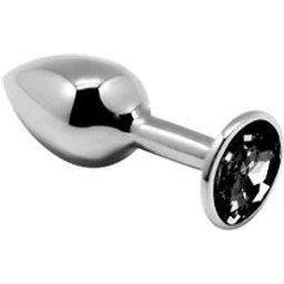 Anal Pleasure Mini Plug Métal Noir Taille S 1ut