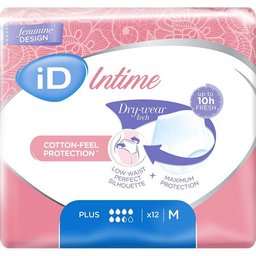 Intime Couches Féminines Normal Taille M 12uts