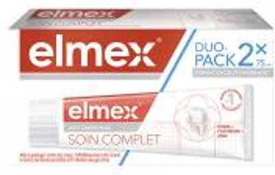 Soin Complet Dentifrice Anti-Caries Plus Lot de 2 x 75 ml - Tube 2 x 75 ml