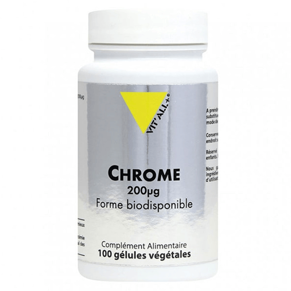 Chrome 200µg 100 gélules végétales