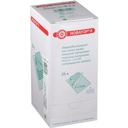 Nobatop® 8 Compresses en nontissé 5 x 5 cm