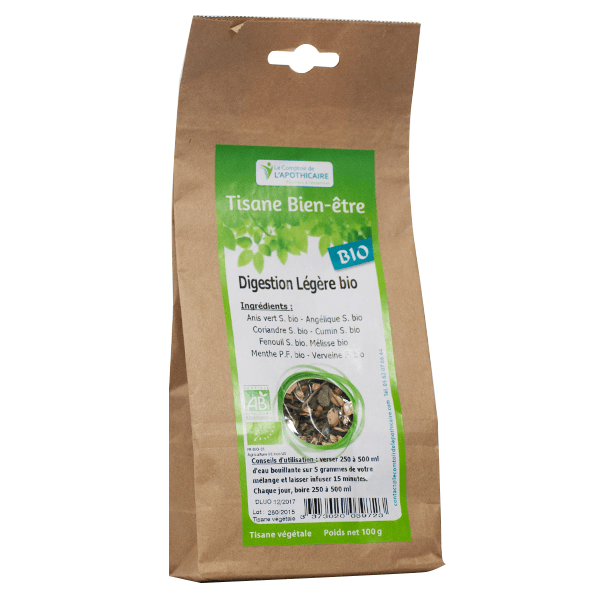 Tisane Digestion Légère Bio 100g