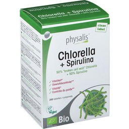 Physalis® Chlorella + Spirulina Bio