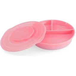 Assiette divisée +6 Mois Rose 1 pièce