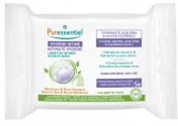 Lingettes Intimes Quotidiennes Certifiées Bio - X25 - Paquet 25 lingettes