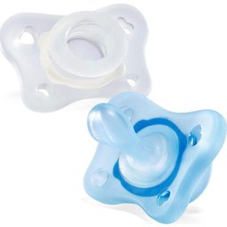 Physio Mini Soft Sucette Orthodontique Silicone 0-2M Bleu 2 Unités