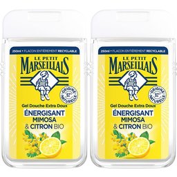 Gel Douche Extra Doux Énergisant Mimosa & Citron BIO