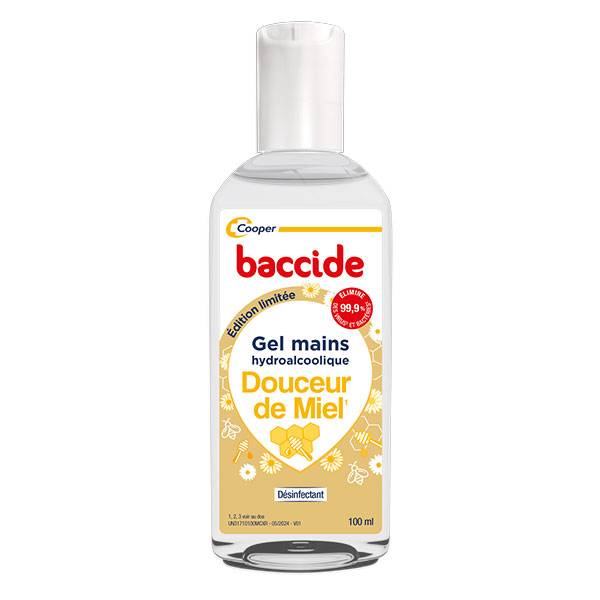 Désinfectant Gel hydroalcoolique Parfum Miel 100ml