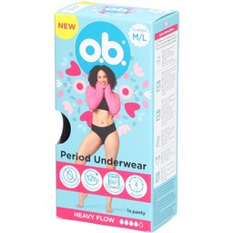 O.b.® Sous-vêtements menstruels réutilisables M/L