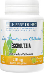 Escholtzia 240 mg : Conditionnement - 180 gélules
