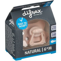 Difrax® Sucette Natural +6 Mois - Blossom (Couleur non sélectionnable)