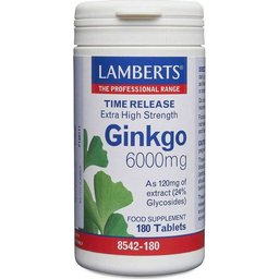 Ginkgo 6000mg 180 Comprimés