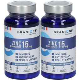 Laboratoire des Granions® Zinc 15 mg