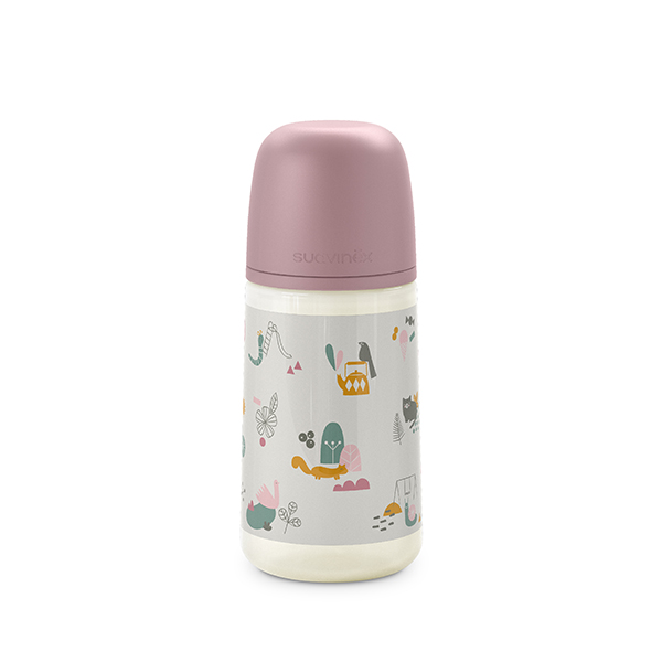 Biberon Tetine Sxpro M Walk In The Park Rose 270Ml