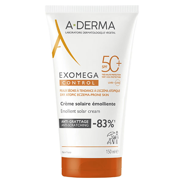 Exomega Control Crème émolliente anti-grattage SPF50+ 150ml
