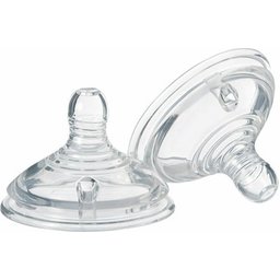 Tétine Tommee silicone à débit rapide 2uds