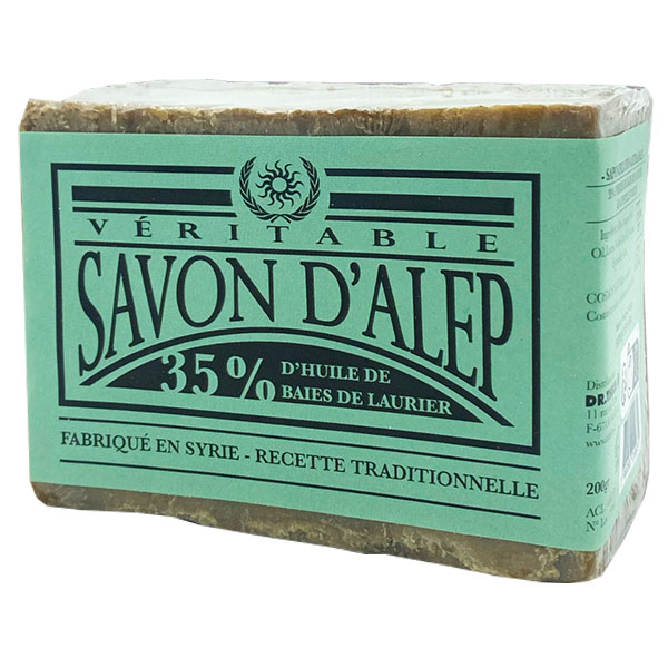 Savon d'Alep 35% Huile de Laurier 200g