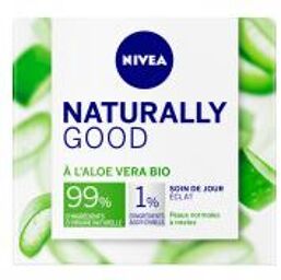 Naturally Good Crème Visage Jour Éclat Aloe Vera 50 ml - Pot 50 ml