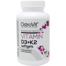 Vitamin D3+K2 90 Gélules
