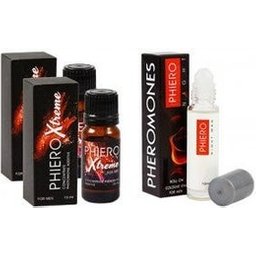 concentré de phéromones 10mlx2 pcs + parfum aux phéromones 10ml