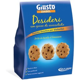 Diabel Biscuits Desideri Gouttes de Chocolat 150g
