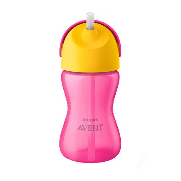 Tasse Paille +12 mois Rose 300ml