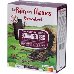 Le Pain des Fleurs - Tartines craquantes bio au riz noir sans gluten