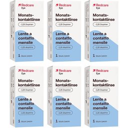 Redcare Eye Lentille de contact mensuelle -2.25 dioptries