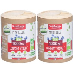 Nat&Form Myrtille Bio en gélules