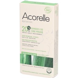 Bande de cire froide Visage