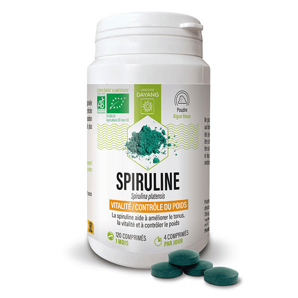 Spiruline Bio Energie Contrôle du Poids 120 comprimés